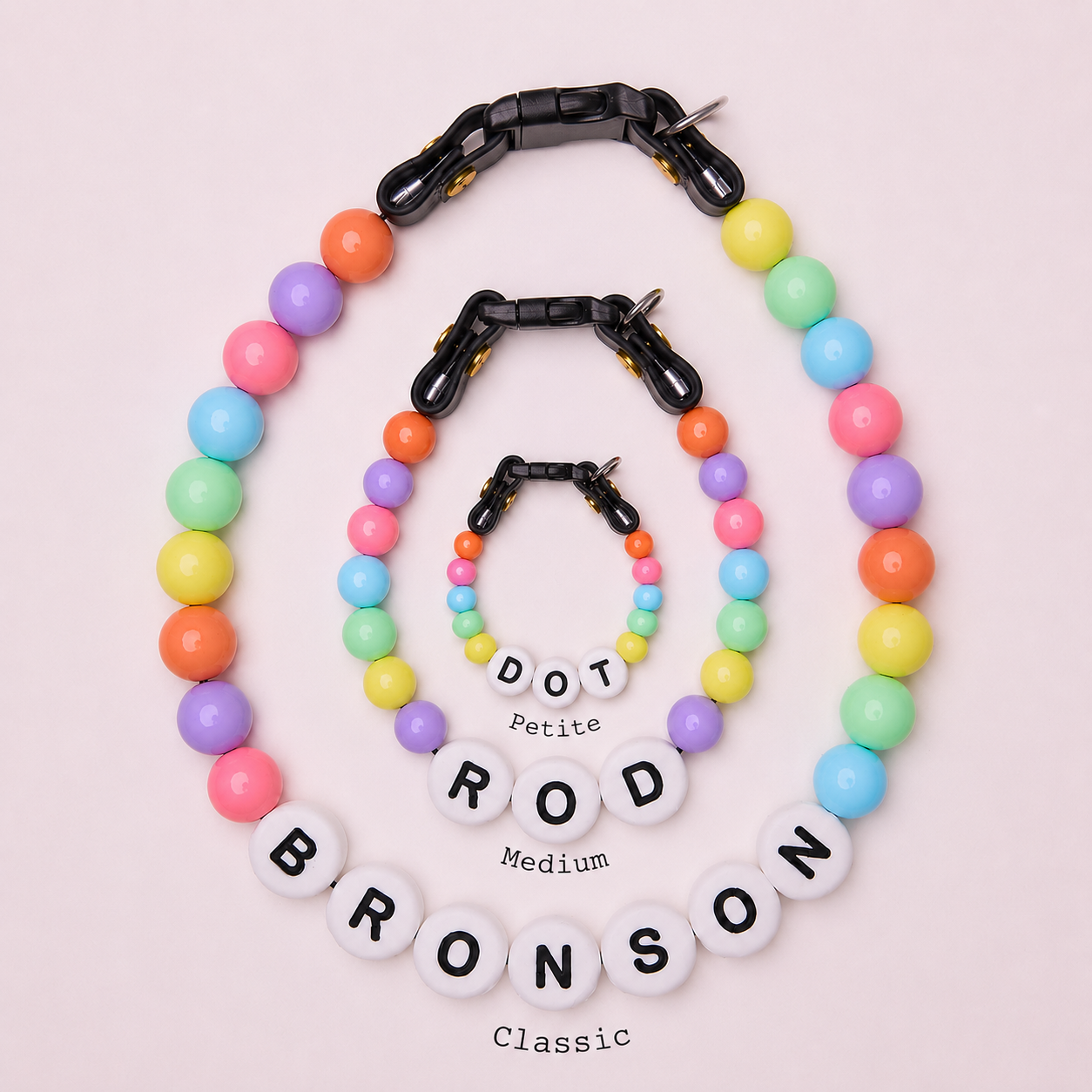 The Beaded Collar - Rainbow